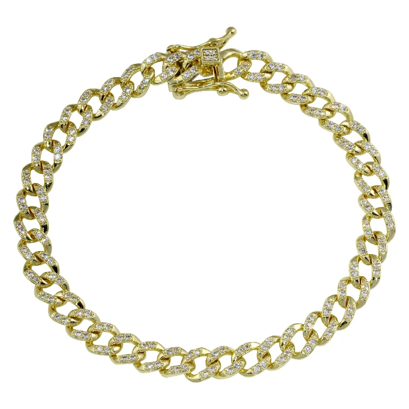 Trending Jewelry Styles Now At Limited-Time Discounts 5 mm Cuban Chain Bracelet