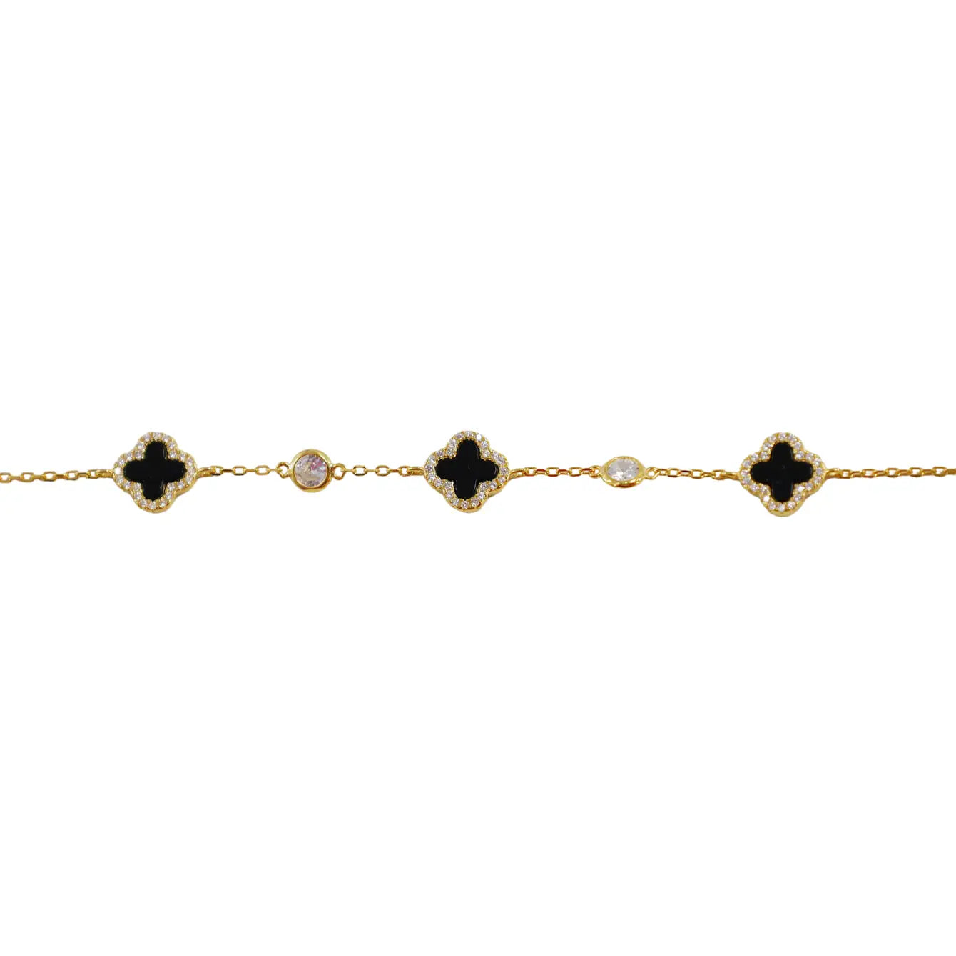 Limited-Time Offer On Elegant Jewelry Pieces Bara Boheme | Clover by the yard Bracelet