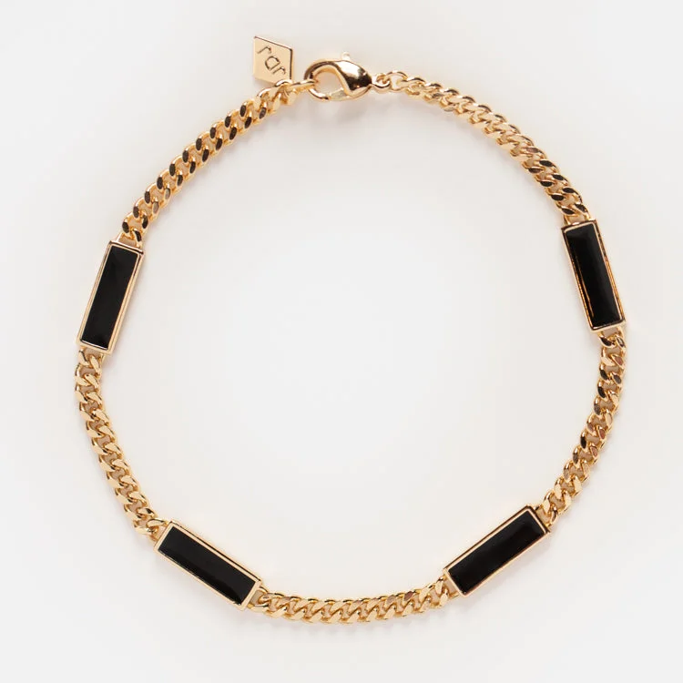 Luxury Jewelry Clearance – Shop Premium Styles Now Blake Enamel Inlay Bracelet