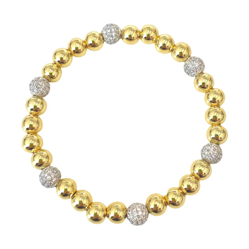 Flash Sale On Stunning Jewelry – Limited Stock Available Fanciest Golden Ball Bracelet