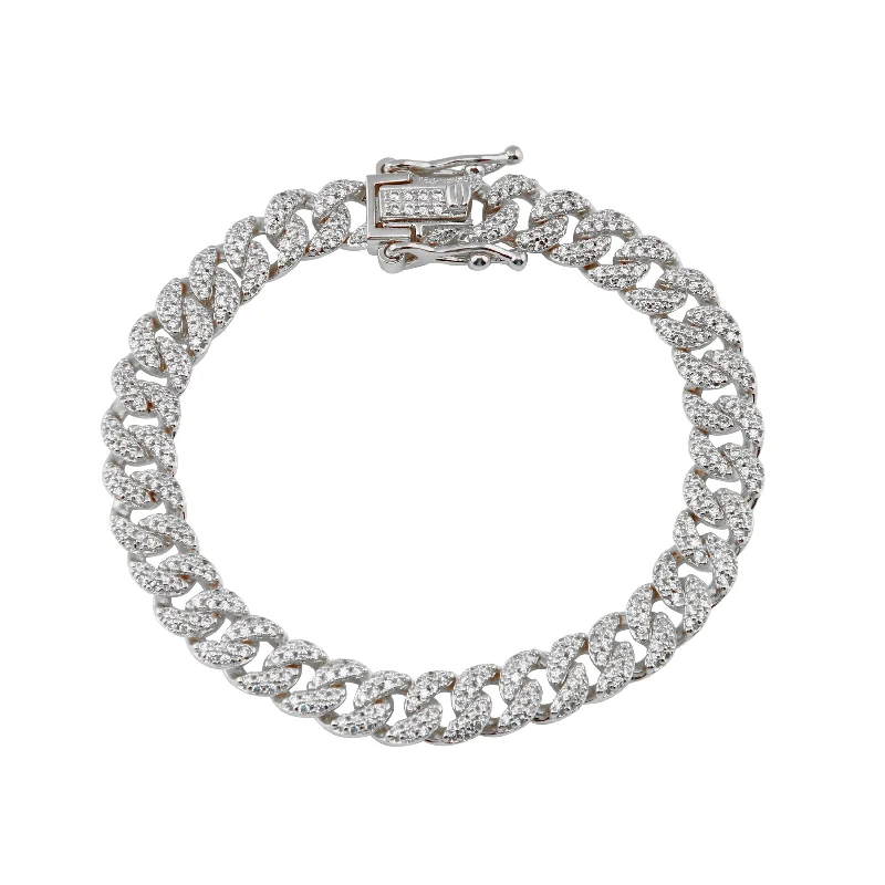 Affordable Elegance – Premium Jewelry At Special Prices Pave Cuban Chain Bracelet