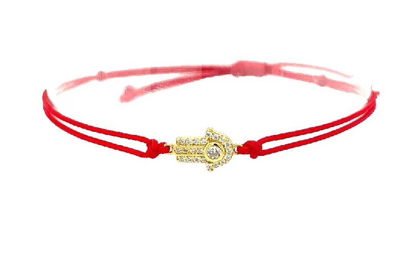 Your Perfect Accessory At The Perfect Price Hamsa pull string Bracelet