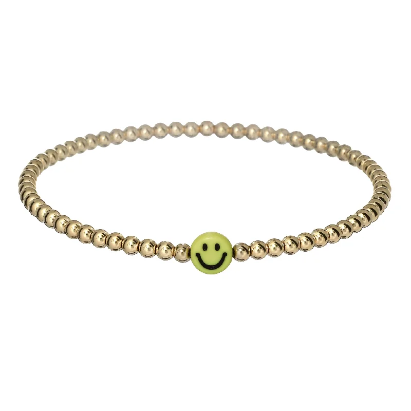 Shine Without Limits – Jewelry Sale Happening Now "Happy Face" Charm with Tarnish-Free Ball Beads