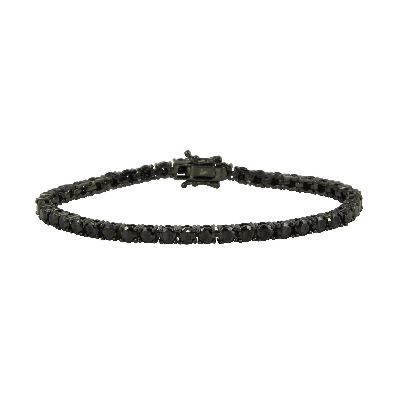 Celebrate With Sparkle – Jewelry Sale Now Live Her Black Tennis Bracelet