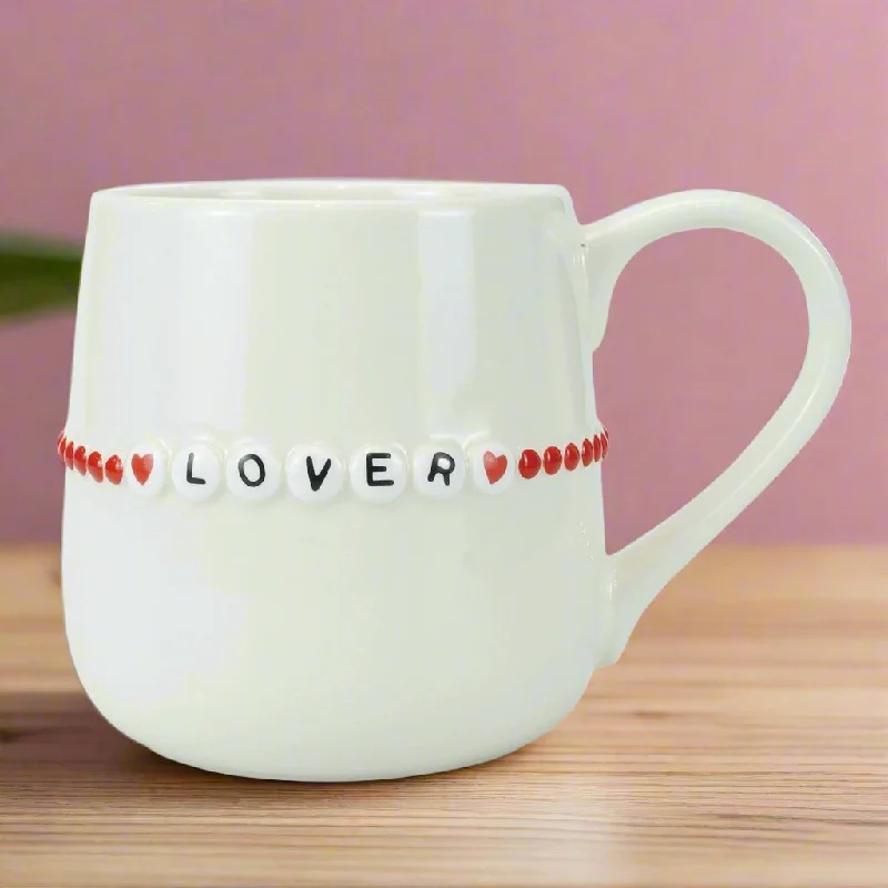 Must-Have Jewelry Pieces At Reduced Prices 'Lover' Friendship Bracelet Coffee Mug