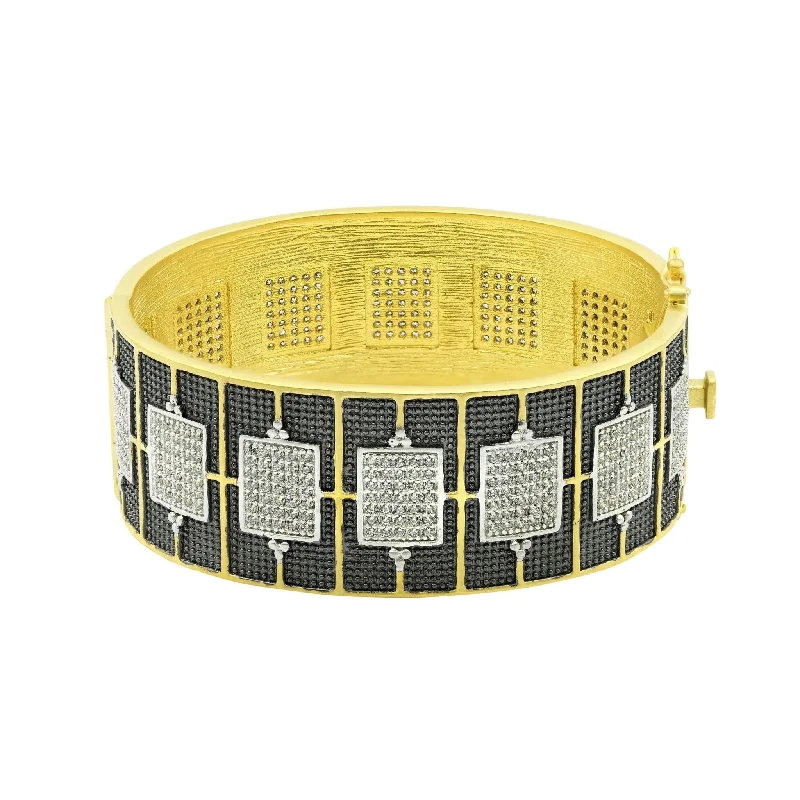 Unlock Unbeatable Jewelry Deals Before They’Re Gone Modern Mosaic Marquee Hinge Bracelet