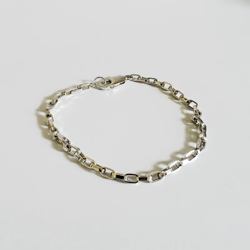 Don't Miss Out On Bestselling Jewelry At Special Prices Sterling Silver Oval Link Chunky Chain Bracelet