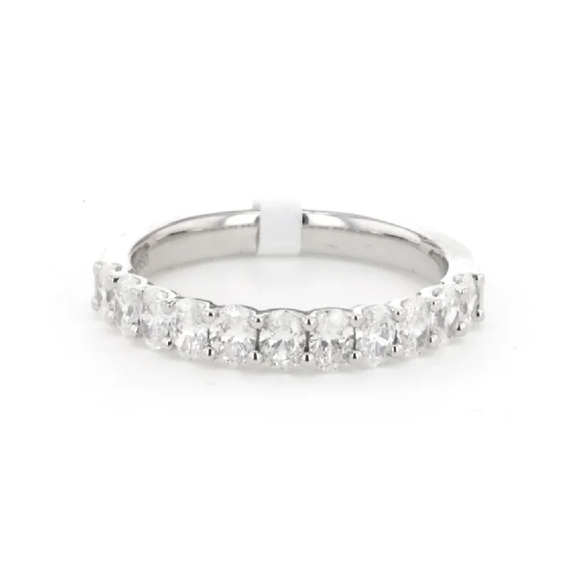 Customized Silver Jewelry For Unique Style 1.00 ctw Diamond Band | M10267910