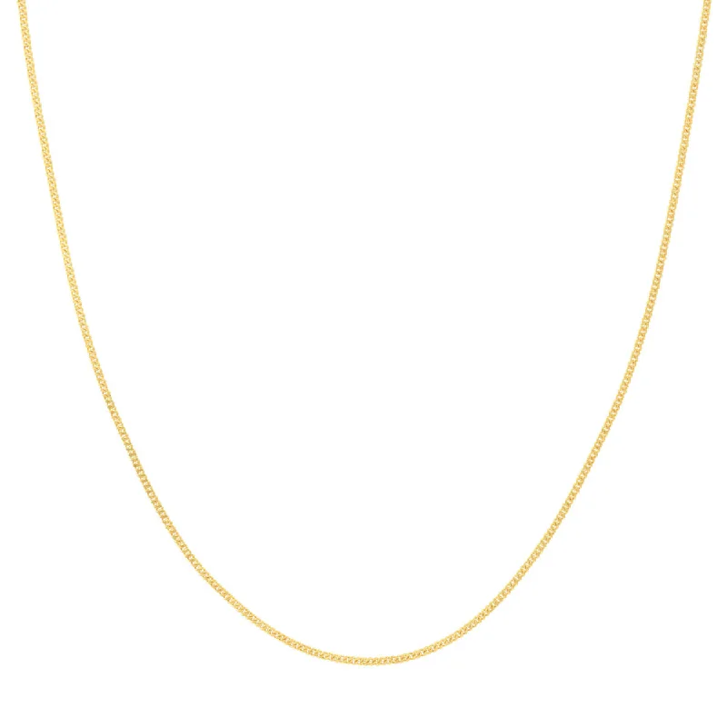 Sparkle In Style With Our Best Jewelry Deals 14k Gold 1.4mm Curb Link Chain 18"