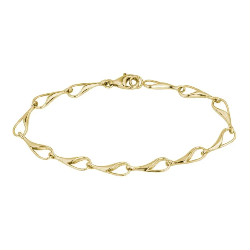 Bestselling Jewelry At Special Promotional Rates 14k Gold Needle's Eye Bracelet