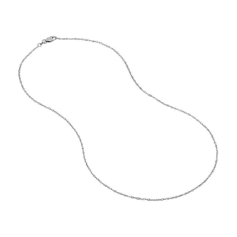 Trendy And Classic Jewelry Now At Reduced Prices 14W ROPE CHAIN 1.3MM 16" LOBST