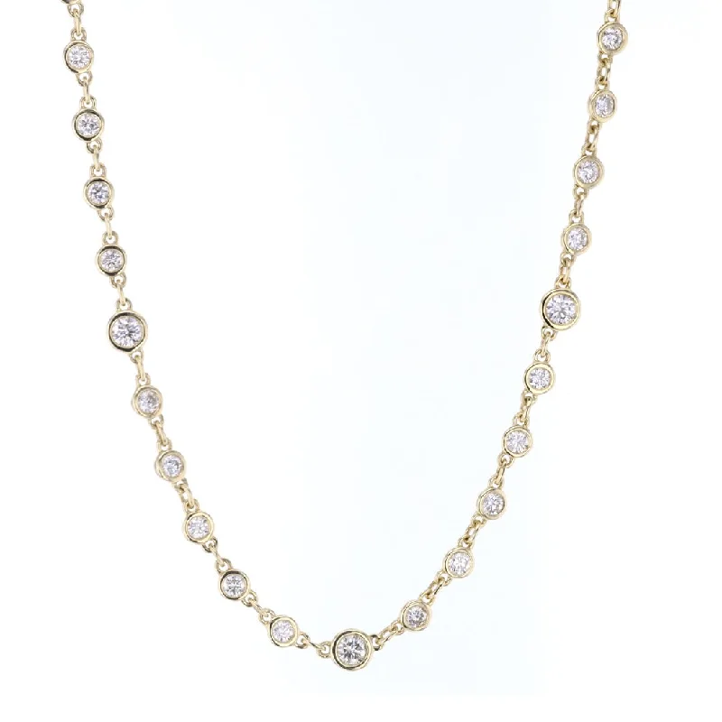 Premium Diamond Jewelry For Unforgettable Moments 3.83 ctw Diamonds By The Yard Necklace