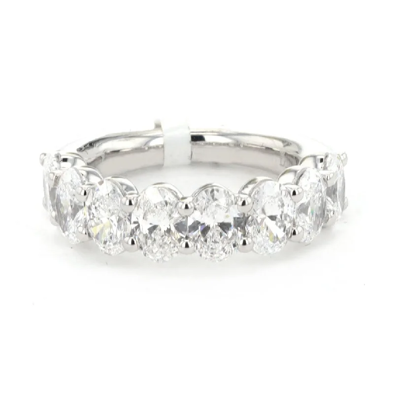 Affordable Luxury Jewelry For Every Occasion 4.20 ctw Lab Grown Oval Diamond Band