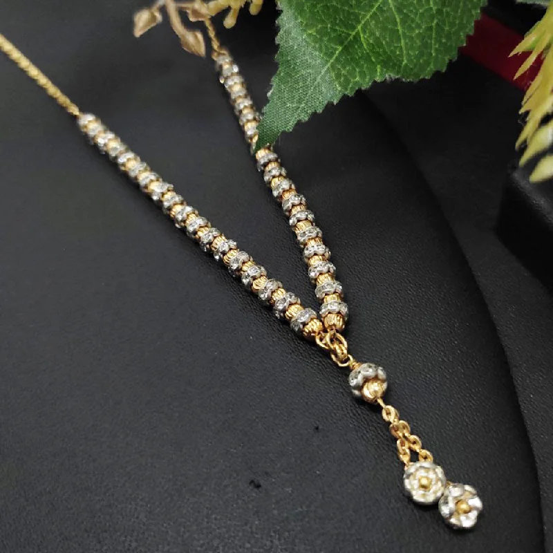 Limited-Stock Jewelry Clearance – Grab Your Favorites Now Aamrapali Gold Plated Austrian Stone Chain