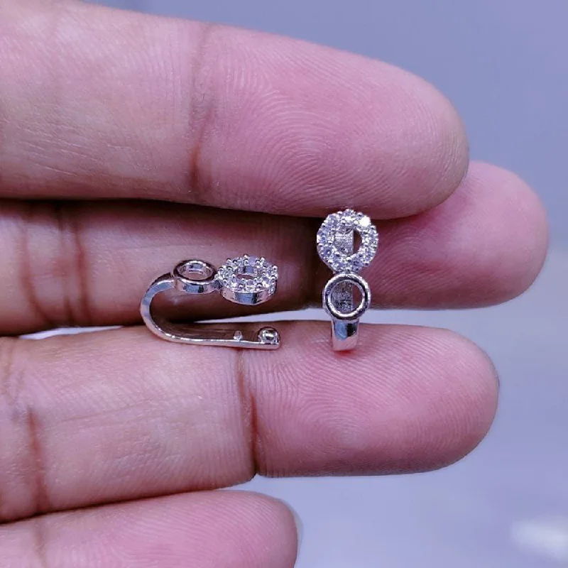 Best-Selling Jewelry Styles Now At Exclusive Discounts Aamrapali Silver  Plated AD Nose Pin