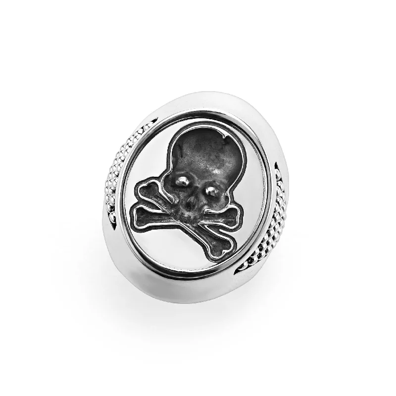 Holiday Jewelry Sale – Perfect Gifts At Great Prices Anthem Silver Skull Signet Ring