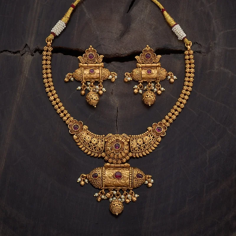 Trendy Minimalist Jewelry For Everyday Wear Antique Necklace 154348
