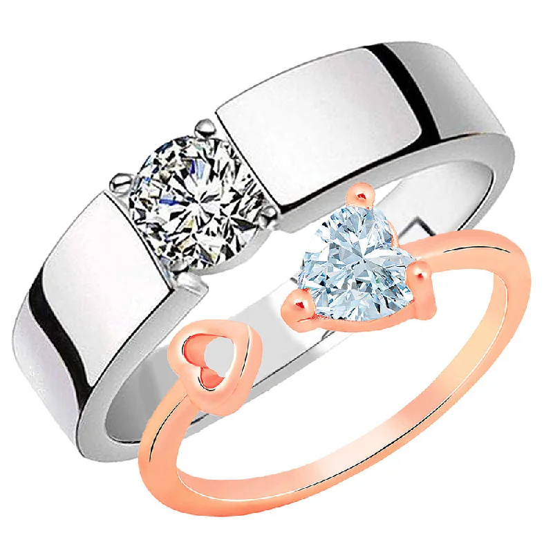 Jewelry Sale Bonanza – Grab Your Sparkle Now Bhavi Jewels  Adjustable Couple Ring