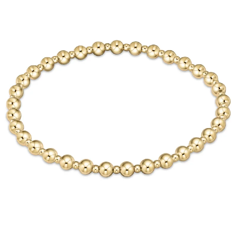 Affordable Luxury Jewelry – Style At A Great Price enewton 7.25" extends Classic Grateful Pattern Bead Bracelet - Gold