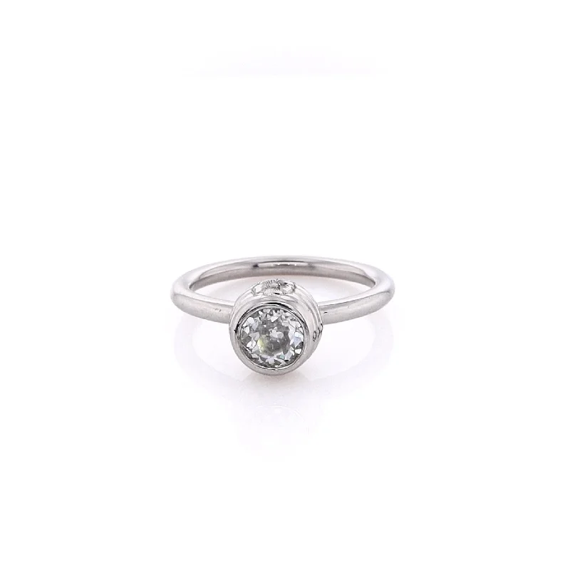 Once-A-Year Jewelry Deals – Shop Before They’Re Gone Estate Platinum Bezel Set Diamond Engagement Ring