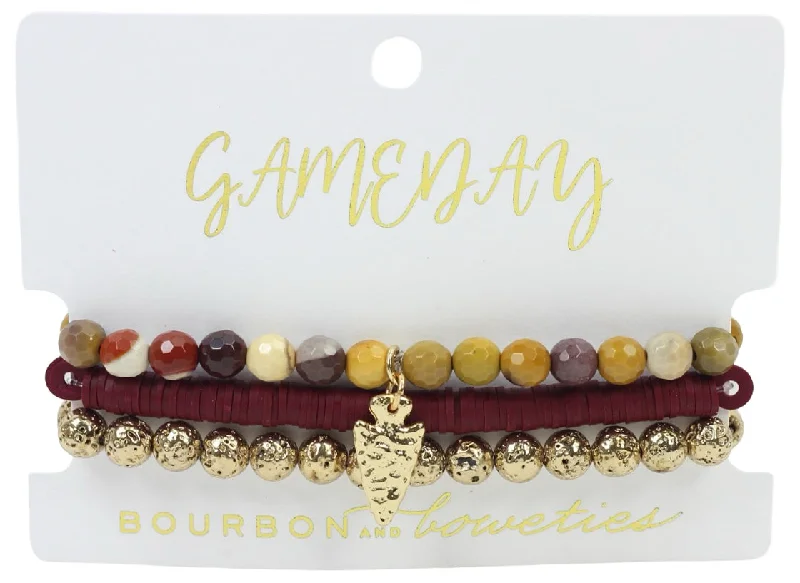 Seasonal Jewelry Sale – Upgrade Your Collection Gameday Stretchy Stack - Arrow