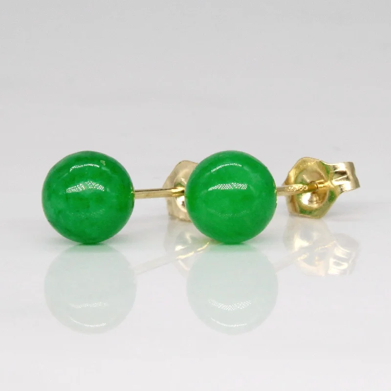 Unmissable Jewelry Sale – Shop Before It's Too Late Jadeite Sphere Earrings | 2.40ctw |