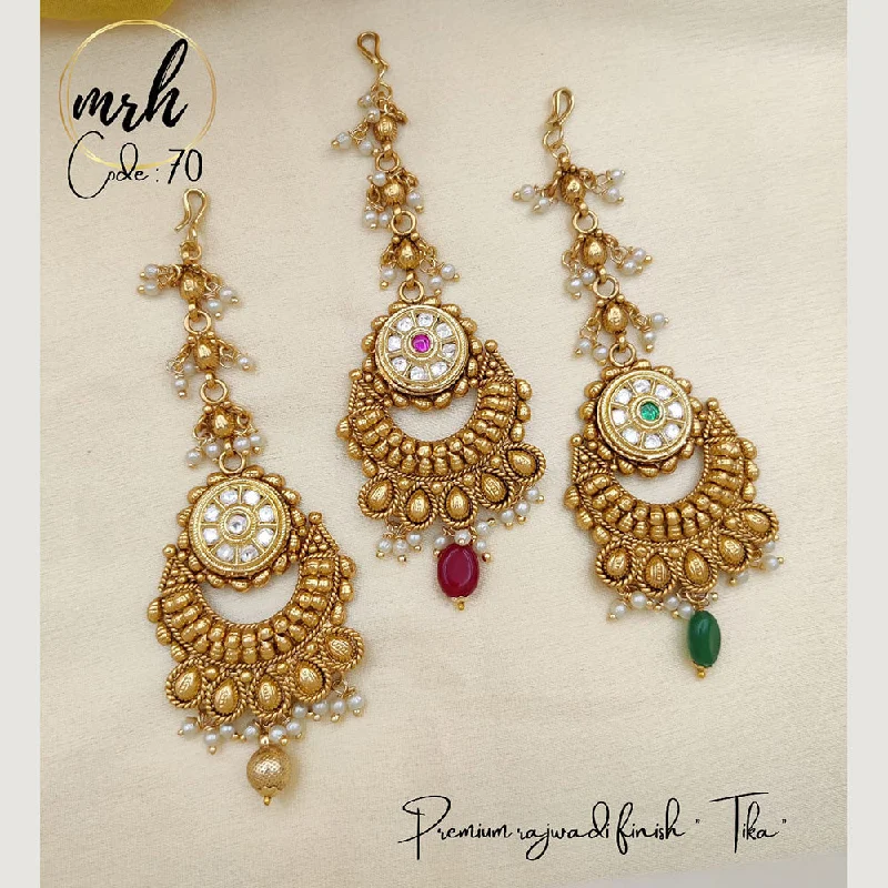Once-A-Year Jewelry Deals – Shop Before They’Re Gone Jewel Addiction Copper Gold Plated Mangtikka