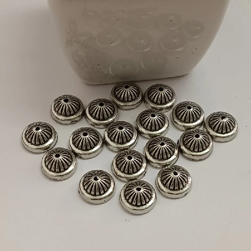 Unmissable Jewelry Clearance – Final Reductions Kriaa Silver Plated Beads for Art ,Craft ,Beading DIY Kit And Jewellery Making