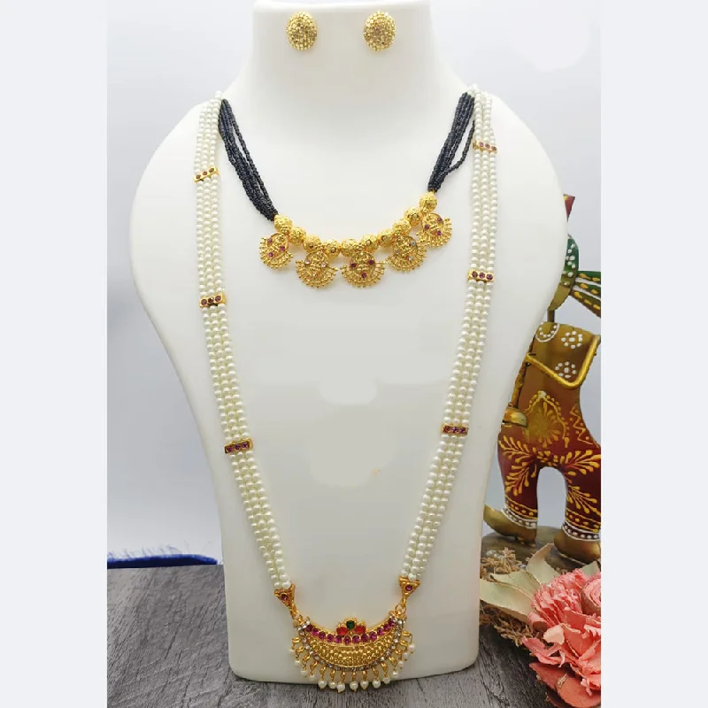 Upgrade Your Jewelry Collection For Less Lalita Creation Gold Plated Combo Set