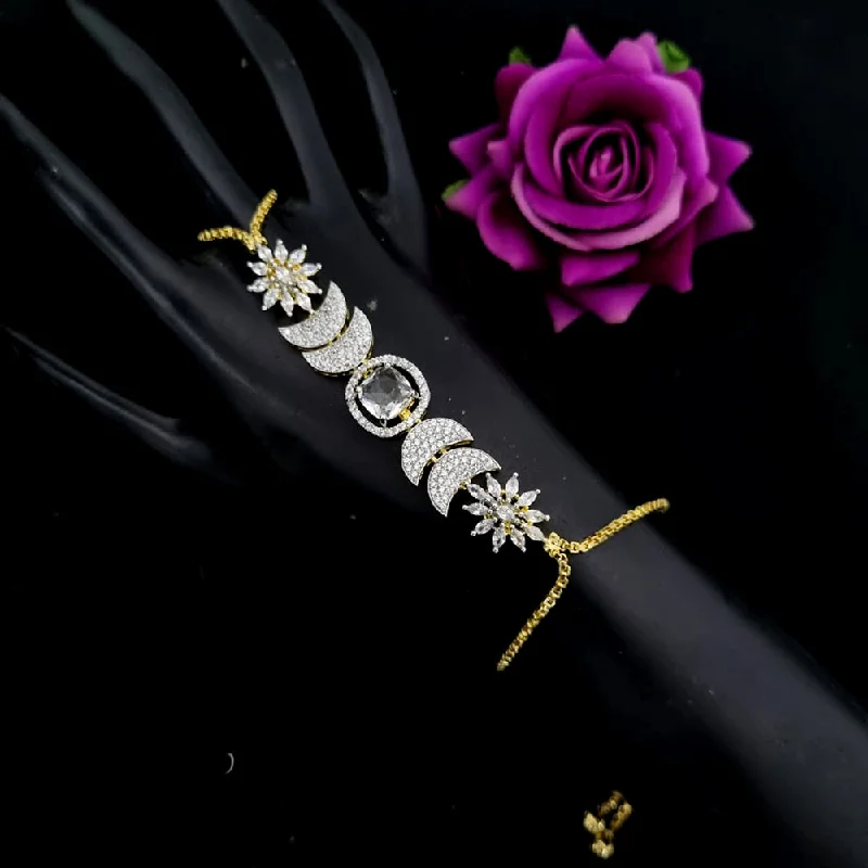 Jewelry Flash Sale – Stylish Designs At Unbeatable Rates Lucentarts Jewellery Gold Plated Austrian Stone Hand Harness Jewelry Flash Sale – Stylish Designs At Unbeatable Rates Lucentarts Jewellery Gold Plated Austrian Stone Hand Harness
