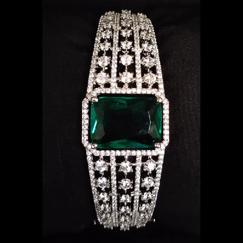 Jewelry Deals That Outshine The Rest Lucentarts Jewellery Silver Plated Openable Kada