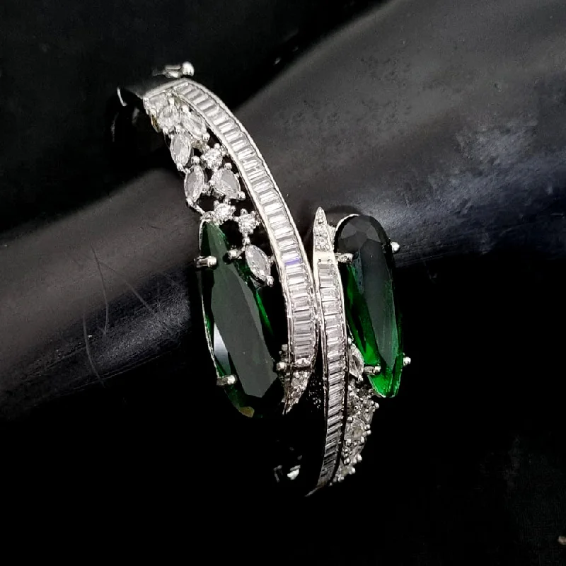 Best Jewelry Sale – Shop Exclusive Designs Now Lucentarts Jewellery Silver Plated Openable Kada