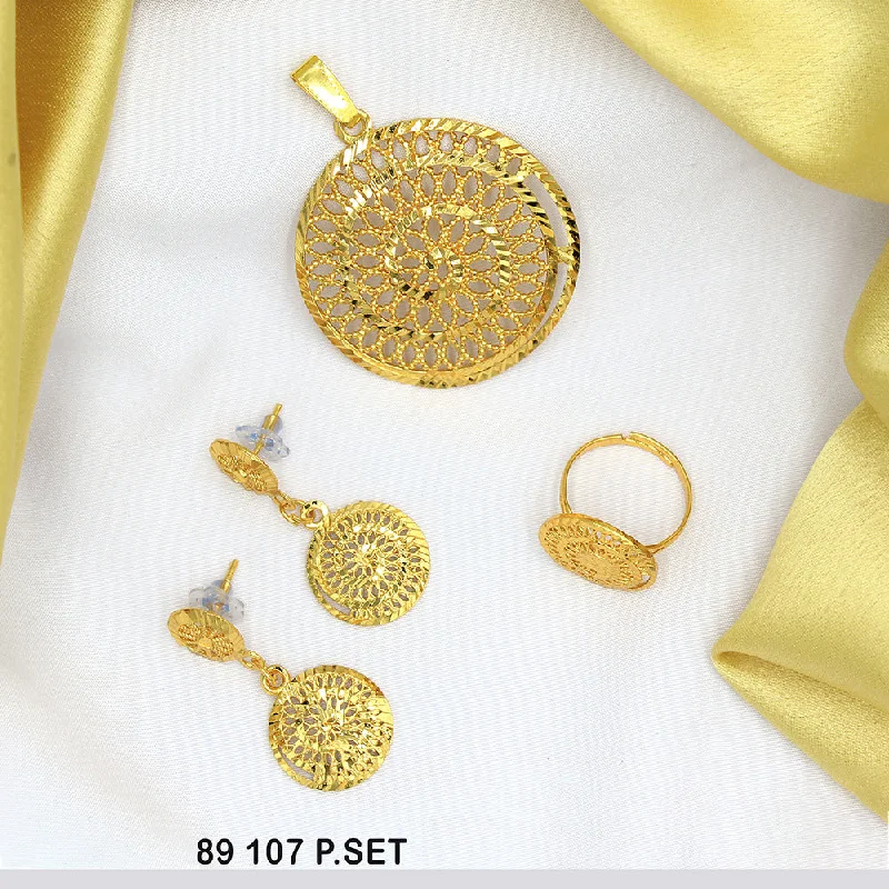 Exclusive Jewelry Sale Event – Shop Now Mahavir Gold Plated Combo Set
