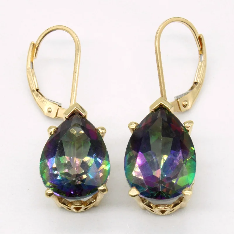 Seasonal Jewelry Clearance – Best Styles At The Lowest Prices Mystic Topaz Drop Earrings | 9.20ctw | Seasonal Jewelry Clearance – Best Styles At The Lowest Prices Mystic Topaz Drop Earrings | 9.20ctw |