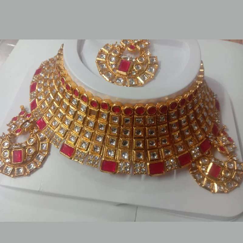 Dazzling Deals On Necklaces, Bracelets, And More Neetu Art Gold Plated Crystal Stone Necklace Set Dazzling Deals On Necklaces, Bracelets, And More Neetu Art Gold Plated Crystal Stone Necklace Set