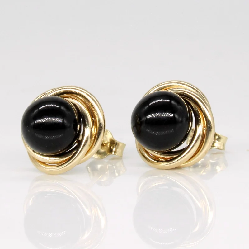 Flash Jewelry Sale – Get Stunning Pieces At Low Prices Onyx Sphere Earrings | 2.20ctw |