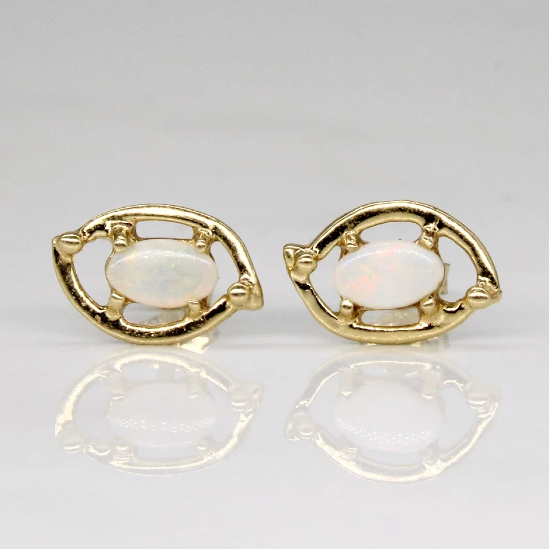 Chic, Trendy, And Affordable Jewelry Sale Opal Earrings | 0.20ctw |