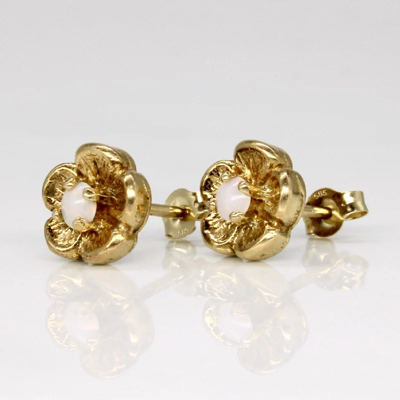 Huge Savings On Timeless Jewelry Collections Opal Flower Earrings | 0.10ctw |