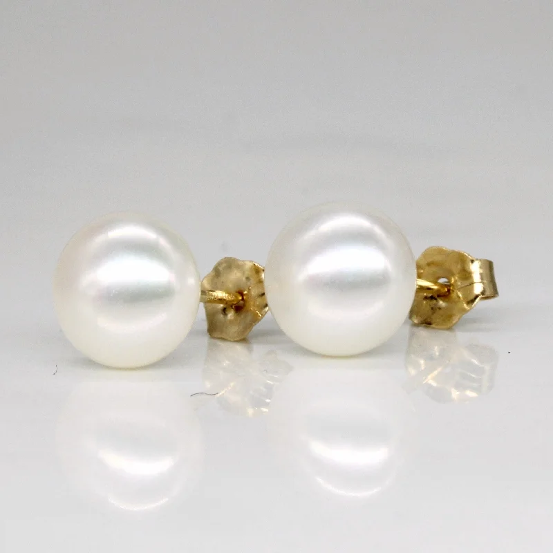 Best Jewelry Sale Prices – Limited-Time Offer Pearl Button Earrings