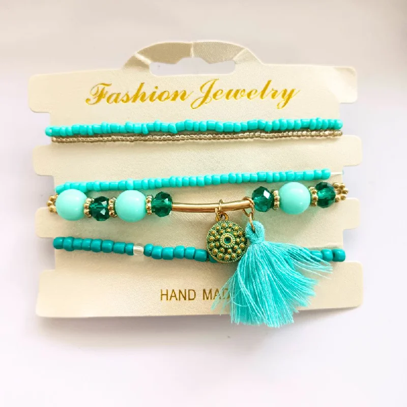 Handcrafted Jewelry Sale – Unique Designs At Low Prices Bhavi Jewels Pinterest Inspired Pretty Beads Bracelet