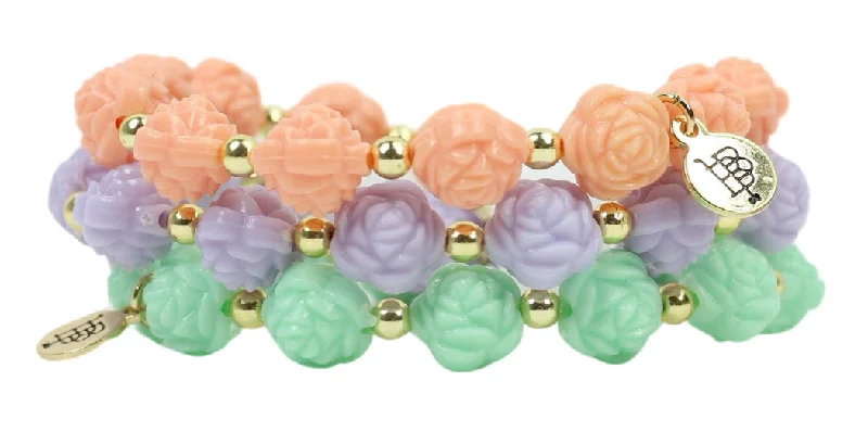 Bestselling Jewelry At Special Promotional Rates Run for the Roses Stretchy Stack