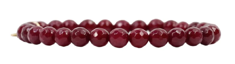 Make Your Outfit Shine With Discounted Jewelry Stacker Stretch Bracelet - Garnet