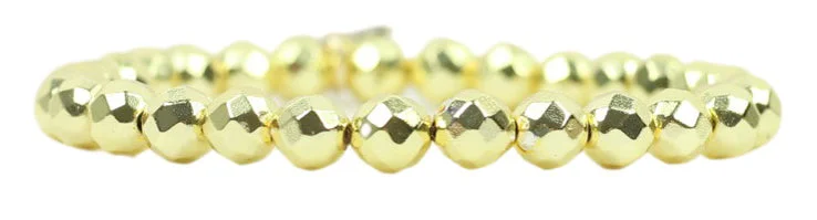 Final Call – Shop Exquisite Jewelry Before It's Gone Stacker Stretch Bracelet - Gold Faceted