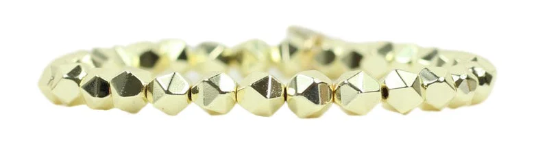 Flash Sale On Stunning Jewelry – Limited Stock Available Stacker Stretch Bracelet - Gold Star Cut