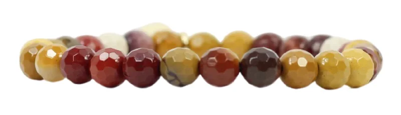 Elegant Jewelry, Affordable Luxury – Shop Now Stacker Stretch Bracelet - Mookaite