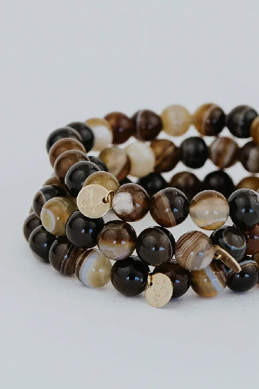 Make Every Moment Shine – Jewelry Discounts Available Stretchy Bracelet - Agate