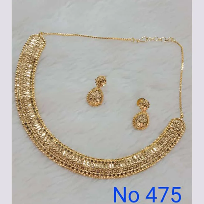 Elegant Jewelry Styles At Budget-Friendly Prices Sunrise Gold  Forming  Necklace Set