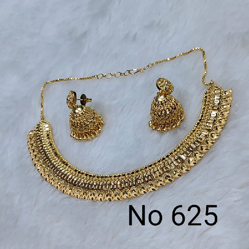 Affordable Glamour – Premium Jewelry For Less Sunrise Gold  Forming  Necklace Set
