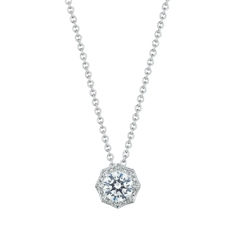 Limited-Time Offer On Elegant Jewelry Pieces Tacori Bloom Art Deco Bloom Diamond Necklace