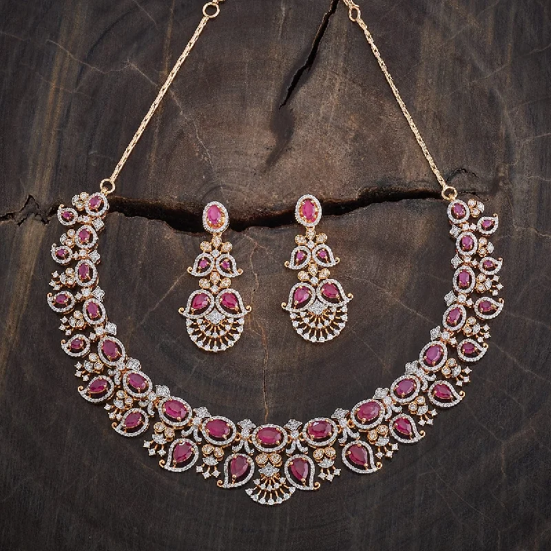 Final Call For Exquisite Jewelry At Reduced Rates Zircon Necklace 177494